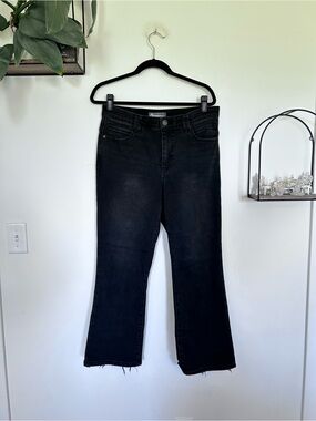 Democracy‎ Black Bootcut “Ab” Technology High Rise Jeans Size 12